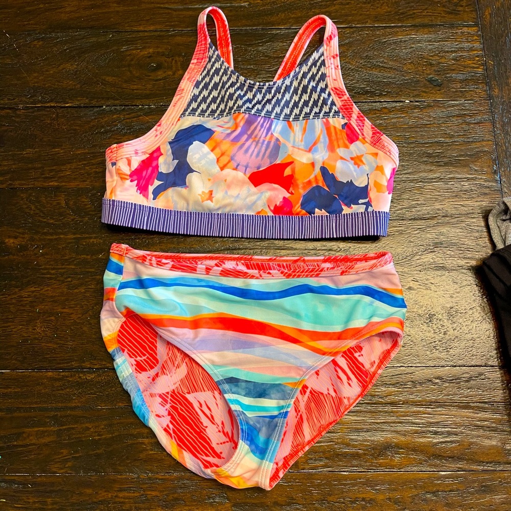 Athleta girls xl/14 bikini swimsuit